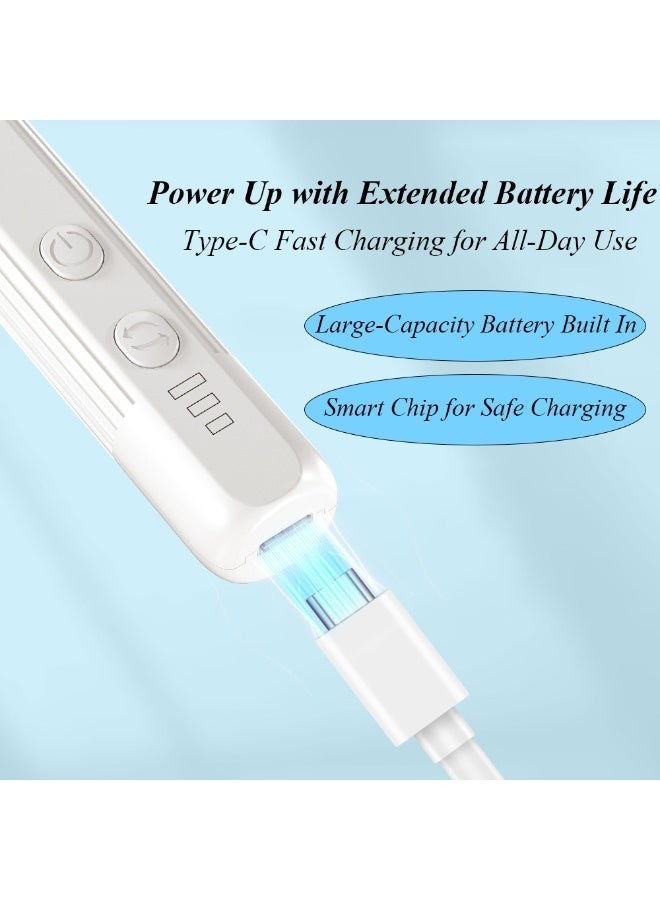 مثقاب أظافر لاسلكي قابل للشحن – مبرد أظافر كهربائي متعدد السرعات للأظافر الأكريليك والجل والطبيعية – أداة للعناية بالمانيكير والباديكير - Image 5